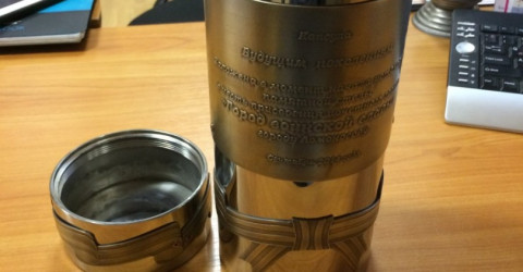 капсула времени в Ломоносов